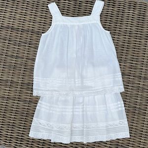 Bonpoint top size 12 and skirt size 8